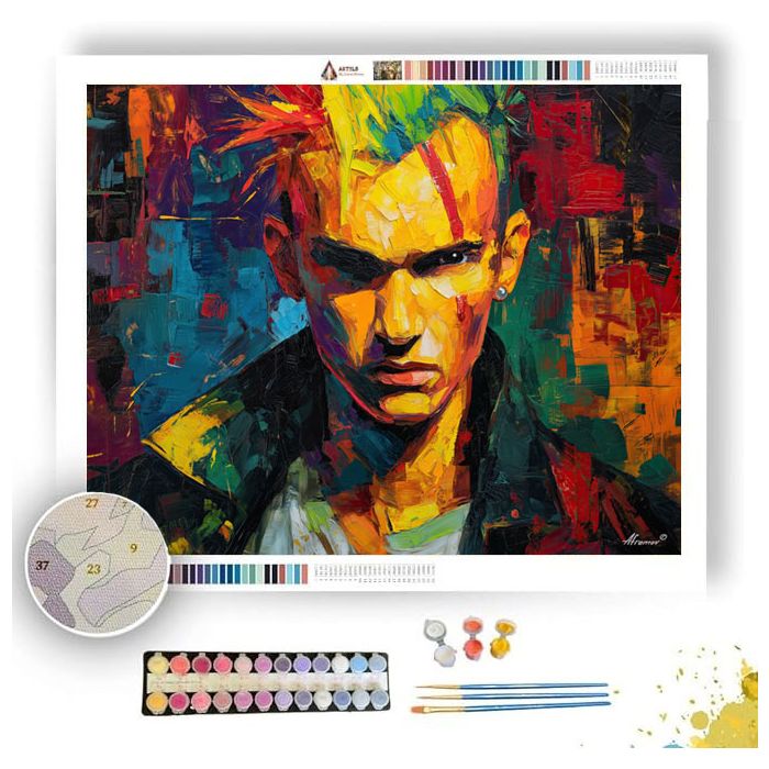 DARK SYMBOL - Paint by Numbers Full Kit