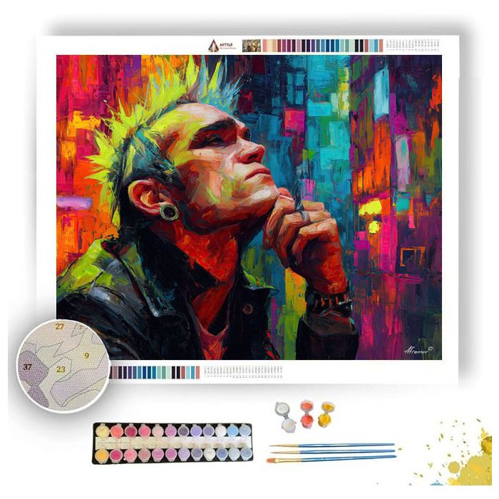 IRON SPIRIT - Paint by Numbers Full Kit