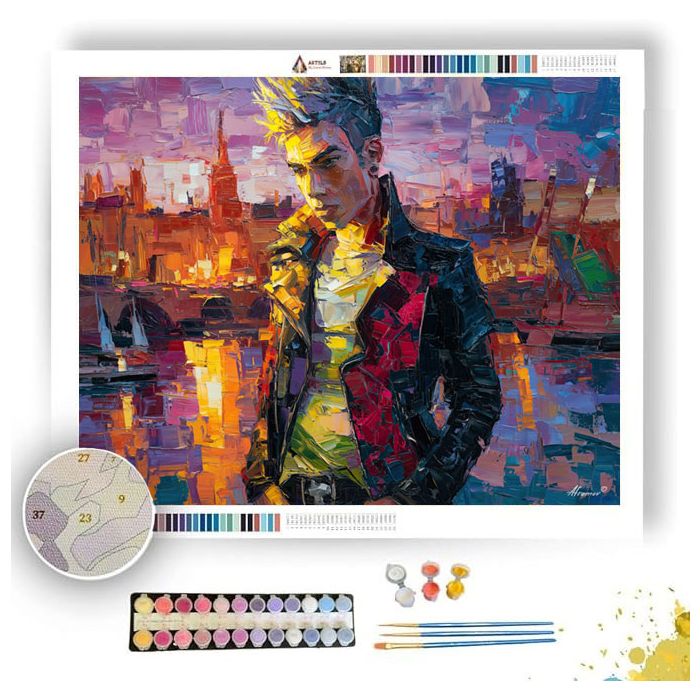 SILVER MYTH - Paint by Numbers Full Kit