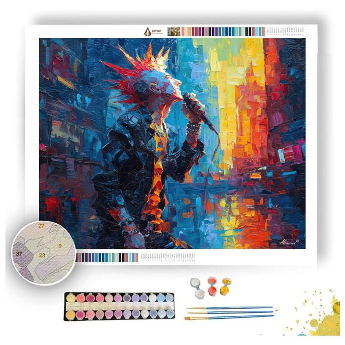 FROZEN SYMBOL - Paint by Numbers Full Kit