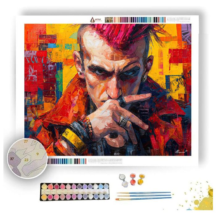 IRON WHISPER - Paint by Numbers Full Kit