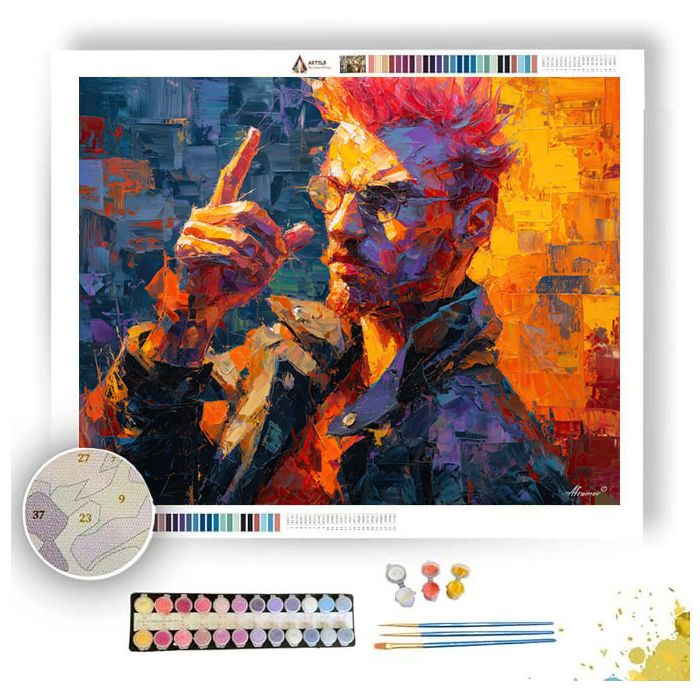 IRON PULSE - Paint by Numbers Full Kit