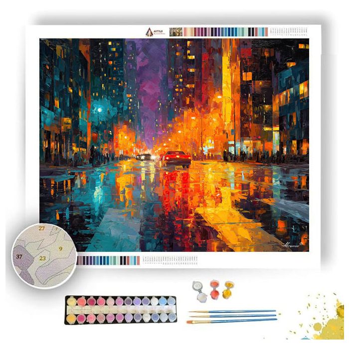 ELECTRIC MASQUERADE - Paint by Numbers Full Kit