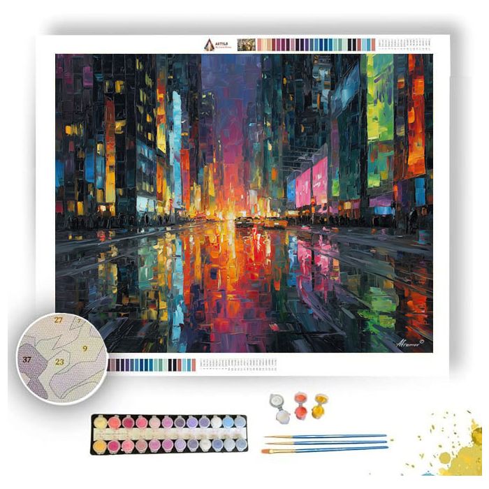 IRON HORIZON - Paint by Numbers Full Kit