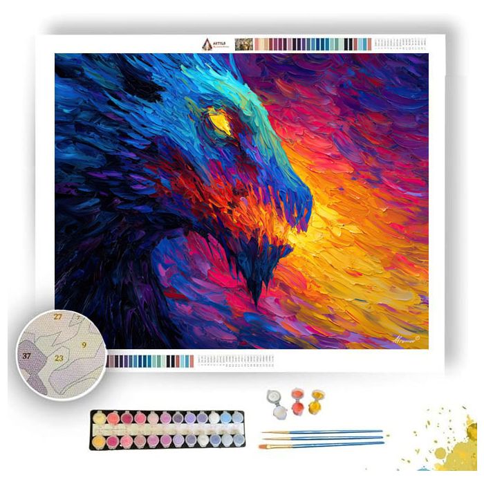 VIVID SPECTRUM - Paint by Numbers Full Kit