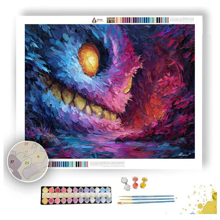 HIDDEN PULSE - Paint by Numbers Full Kit