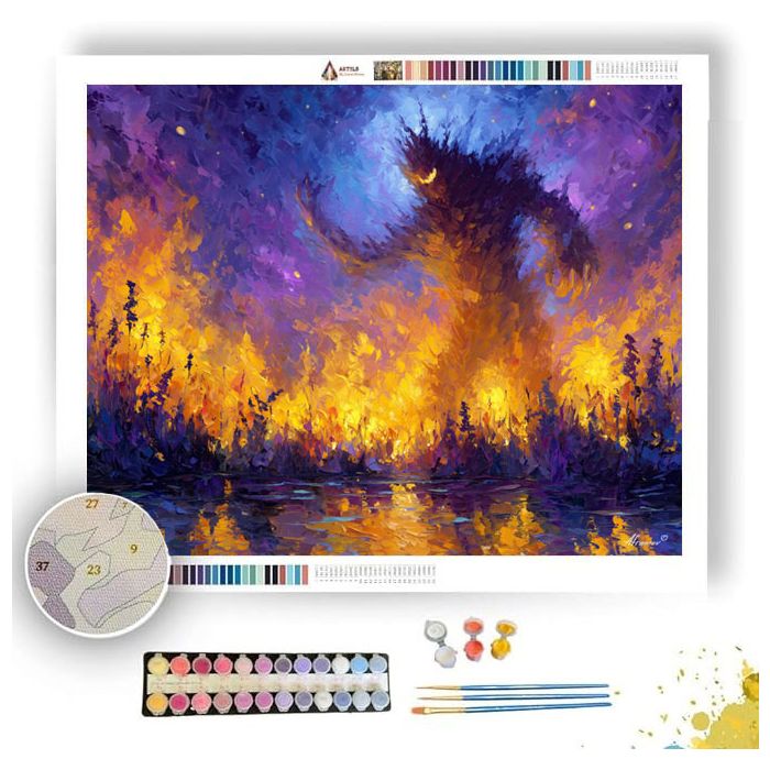 ANCIENT LEGEND - Paint by Numbers Full Kit