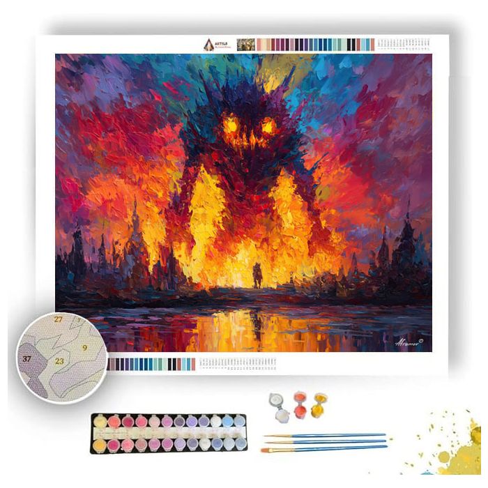 VIVID RITUAL - Paint by Numbers Full Kit