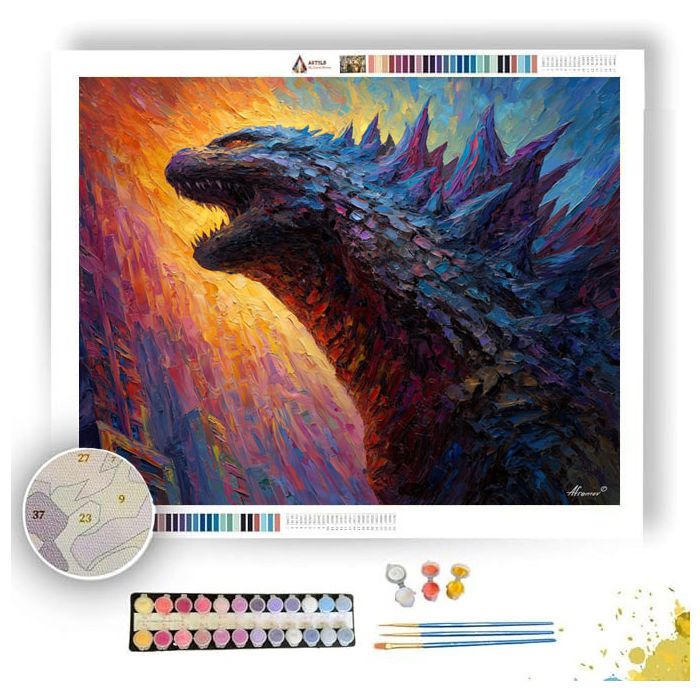 SILVER SPECTRUM - Paint by Numbers Full Kit