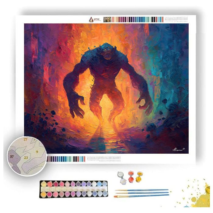 SHADOW SPECTRUM - Paint by Numbers Full Kit