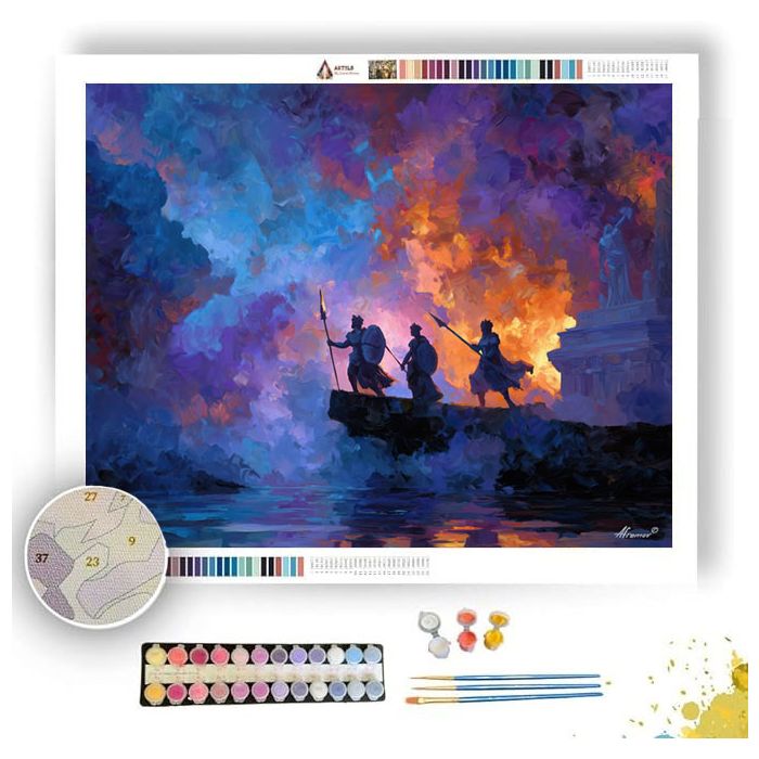 VELVET STORM - Paint by Numbers Full Kit