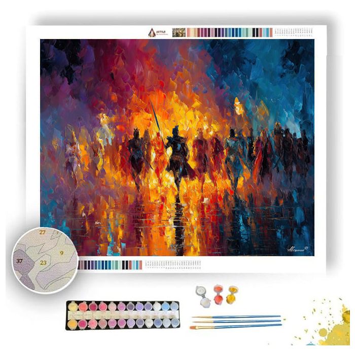 BURNING WHISPER - Paint by Numbers Full Kit