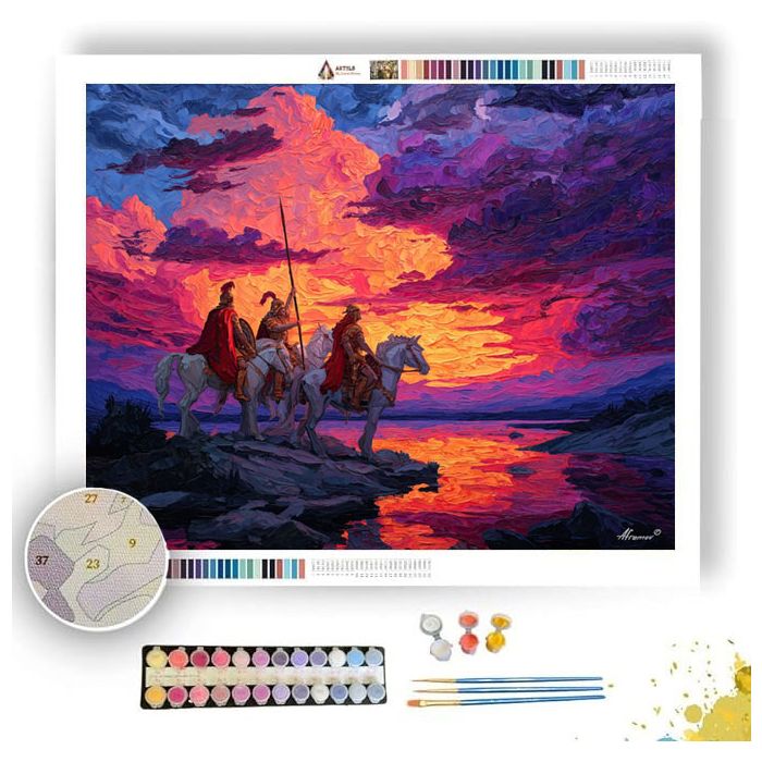 LUMINOUS HORIZON - Paint by Numbers Full Kit