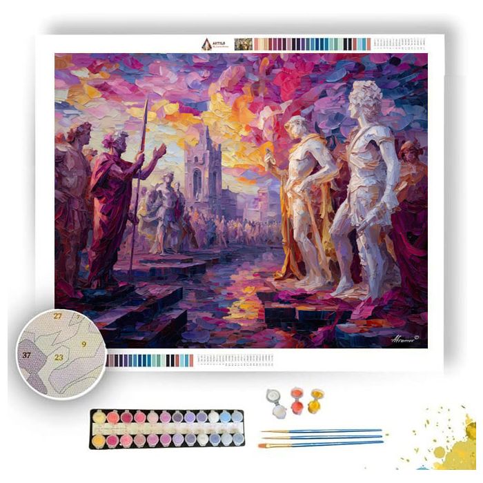 VELVET SYMBOL - Paint by Numbers Full Kit