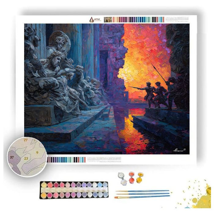 SILVER VISION - Paint by Numbers Full Kit