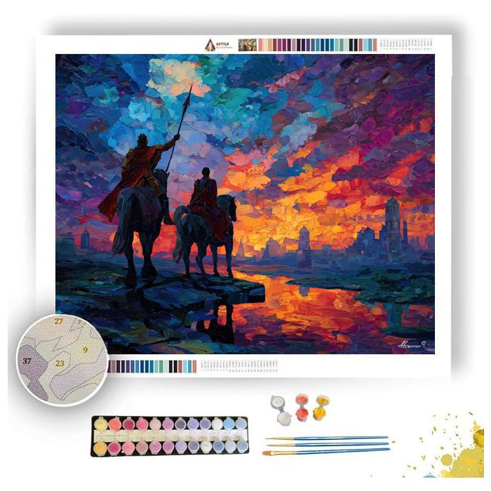 MIDNIGHT REVERIE - Paint by Numbers Full Kit