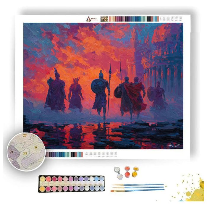 SHADOW ODYSSEY - Paint by Numbers Full Kit