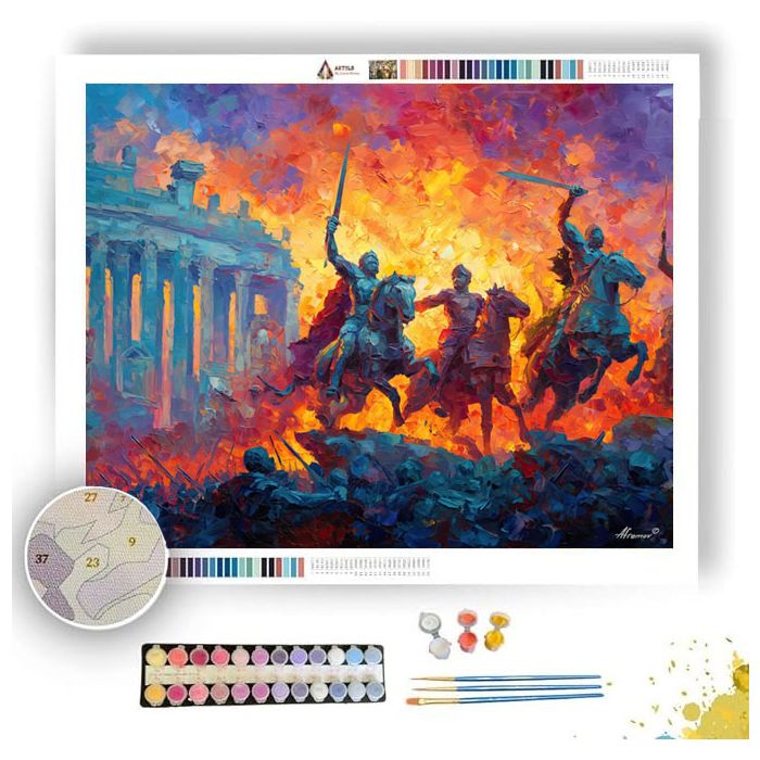 RISING ARC - Paint by Numbers Full Kit