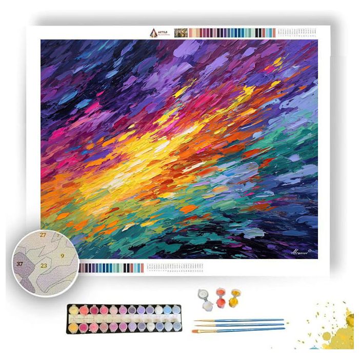 RISING LEGEND - Paint by Numbers Full Kit