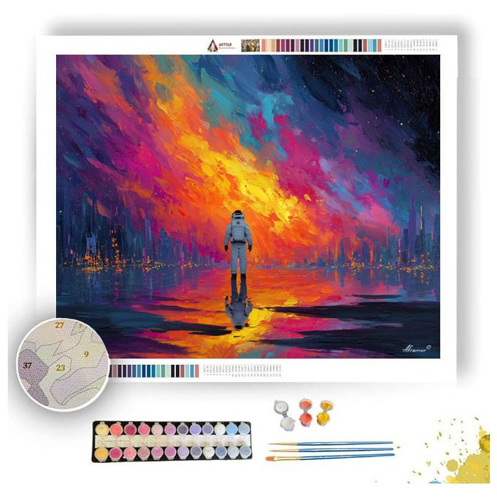 BROKEN CITY - Paint by Numbers Full Kit