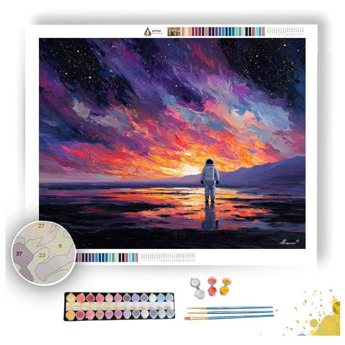 SILVER RITUAL - Paint by Numbers Full Kit