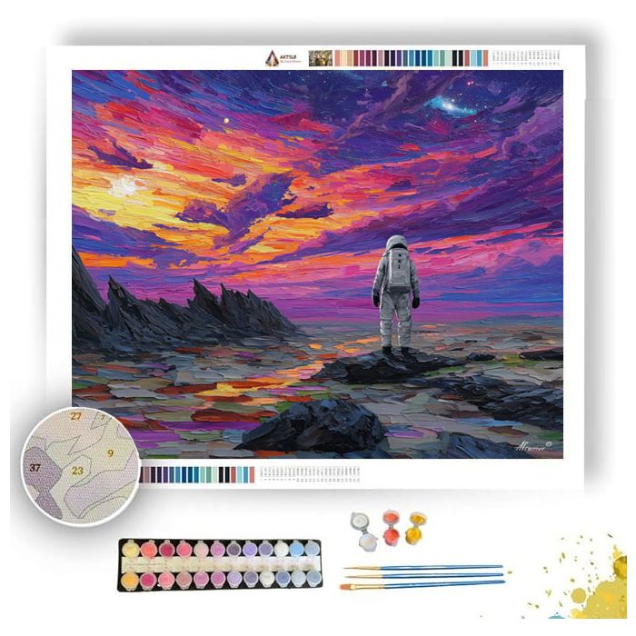 MIDNIGHT SYMBOL - Paint by Numbers Full Kit