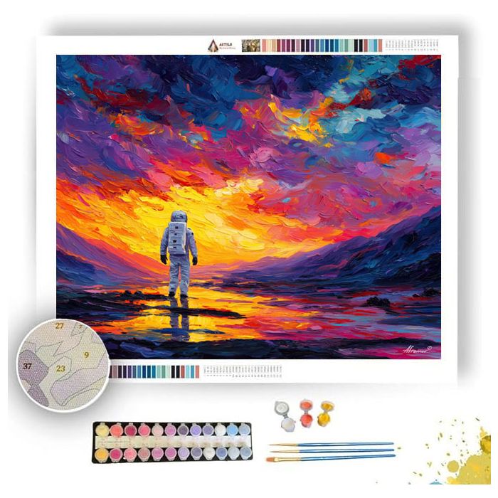 BURNING RITUAL - Paint by Numbers Full Kit