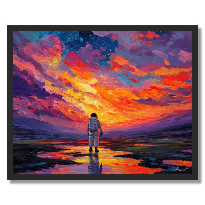 BROKEN FRAME - FRAMED