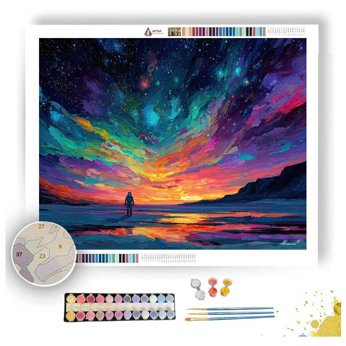IRON SPECTRUM - Paint by Numbers Full Kit