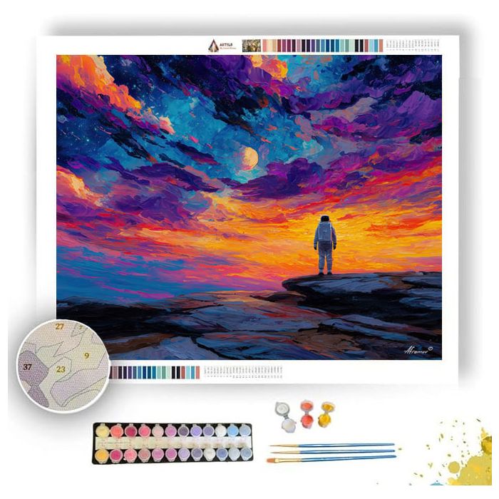 NEON ODYSSEY - Paint by Numbers Full Kit