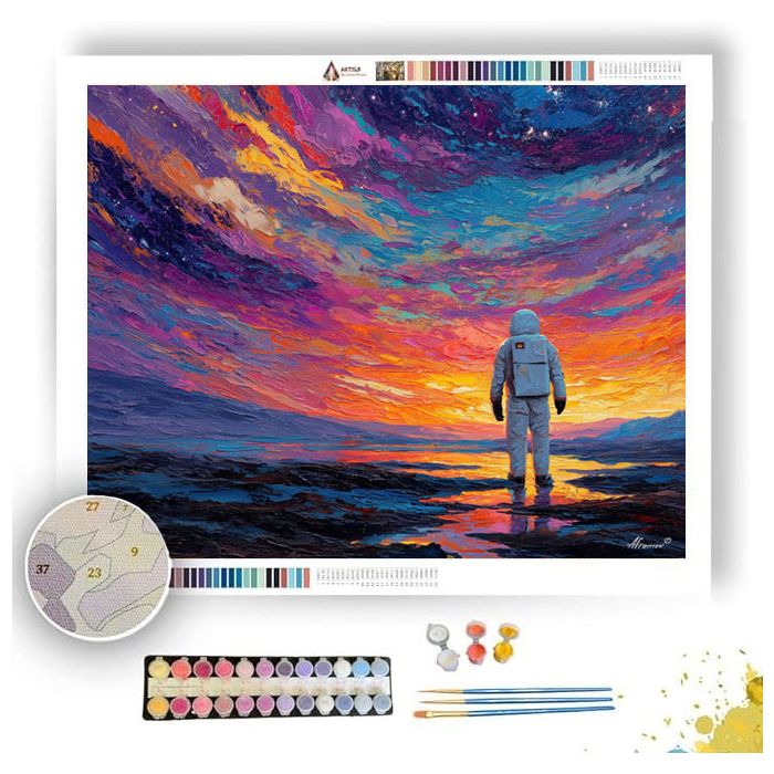 IRON ODYSSEY - Paint by Numbers Full Kit