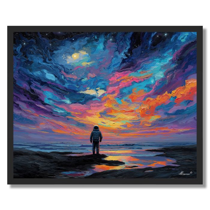 MIDNIGHT STORM - FRAMED