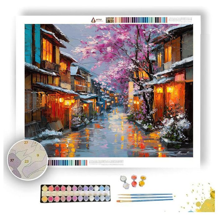 FROZEN STORM - Paint by Numbers Full Kit