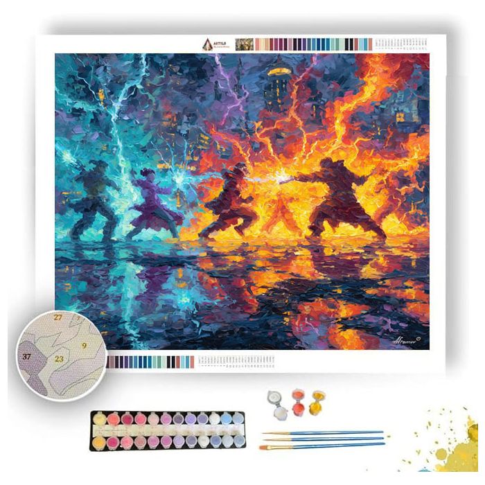 HIDDEN WHISPER - Paint by Numbers Full Kit