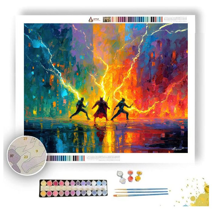 WILD CITY - Paint by Numbers Full Kit