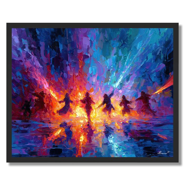 VELVET AWAKENING - FRAMED