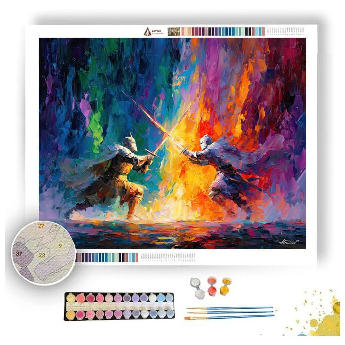 HIDDEN SPECTRUM - Paint by Numbers Full Kit