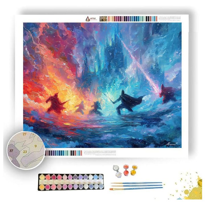 FROZEN HORIZON - Paint by Numbers Full Kit