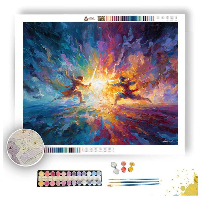 LUMINOUS ECHO - Paint by Numbers Full Kit