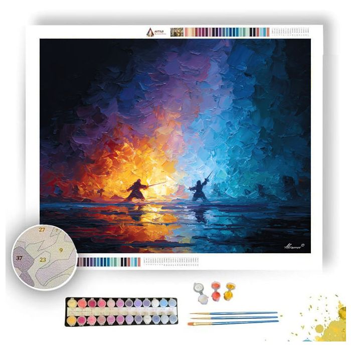 DARK LEGEND - Paint by Numbers Full Kit