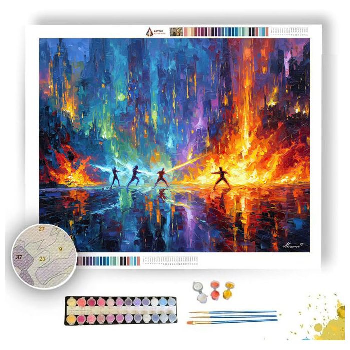 MIDNIGHT CITY - Paint by Numbers Full Kit