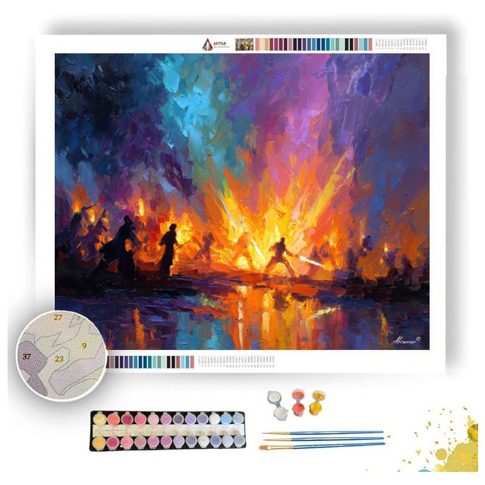 HIDDEN FRAME - Paint by Numbers Full Kit