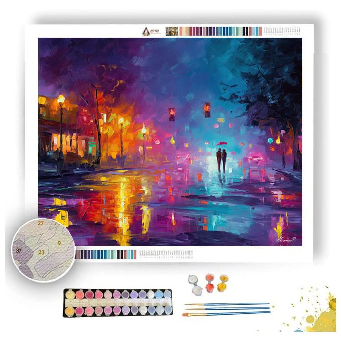 VELVET EMBRACE - Paint by Numbers Full Kit