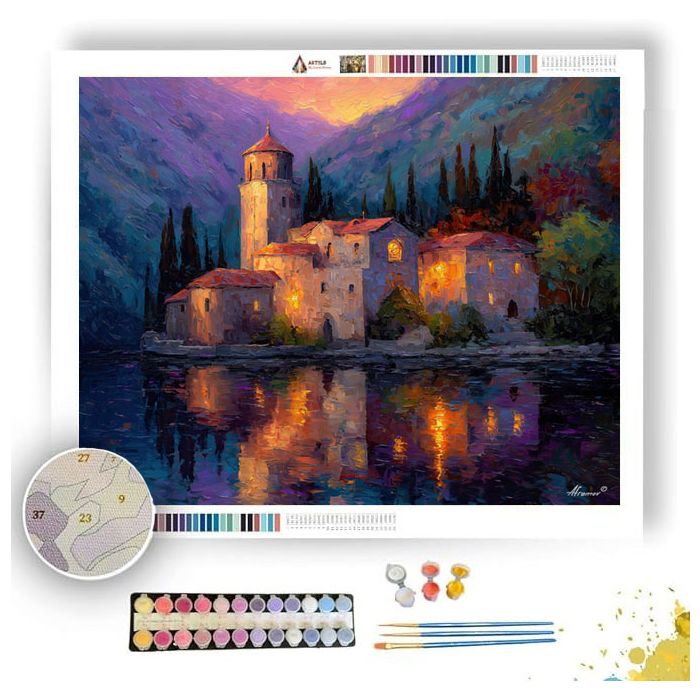 SOLAR SANCTUARY - Paint by Numbers Full Kit