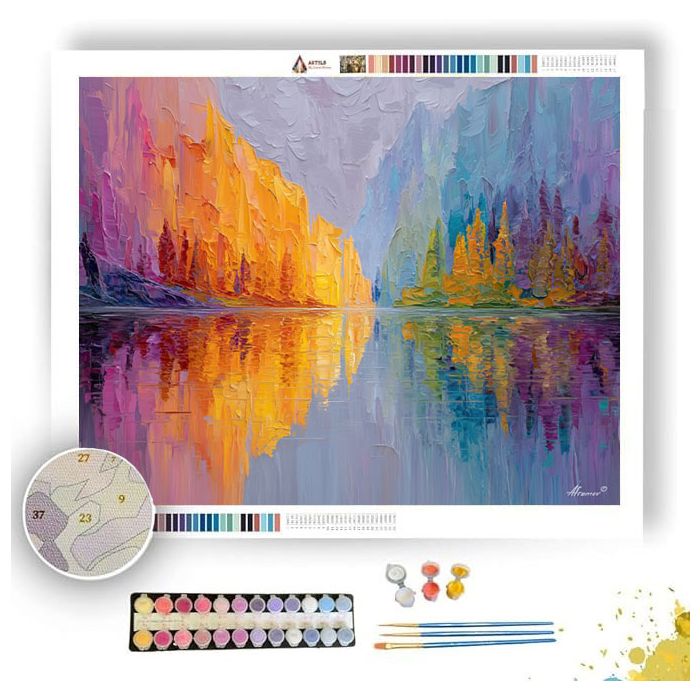 ECHOING SIGNAL - Paint by Numbers Full Kit