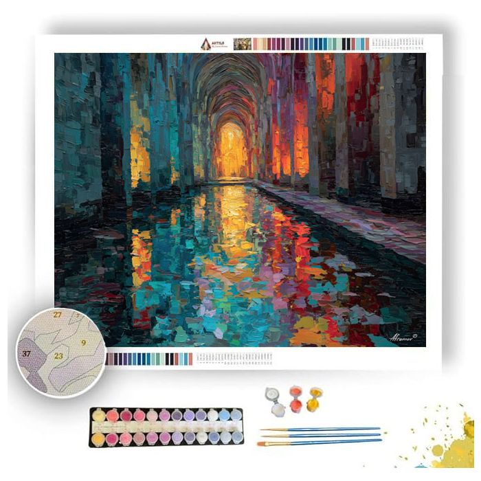 ECHOING INTERVAL - Paint by Numbers Full Kit