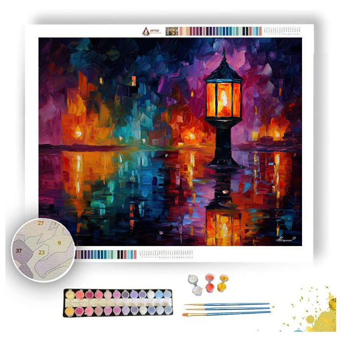 OBSIDIAN LANTERN - Paint by Numbers Full Kit