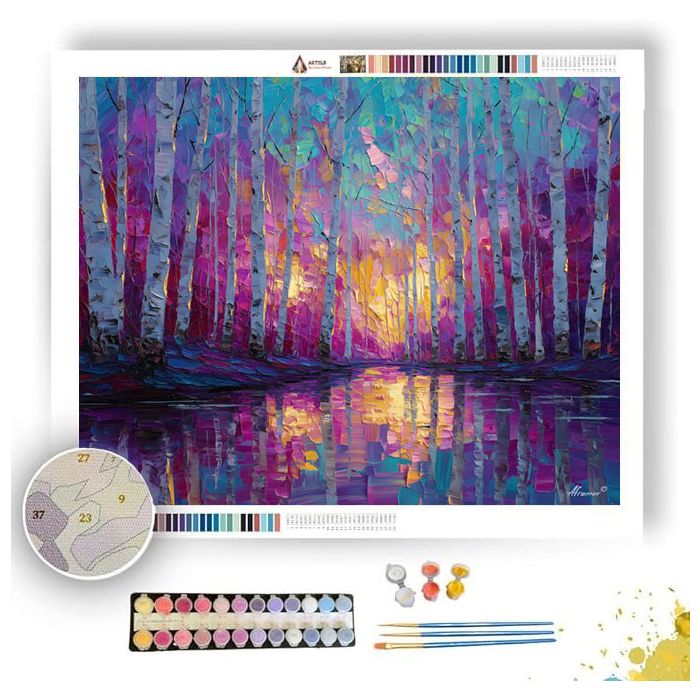 VELVET CONTOUR - Paint by Numbers Full Kit