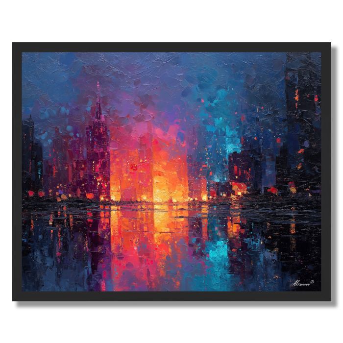 FLICKERING VAULT - FRAMED