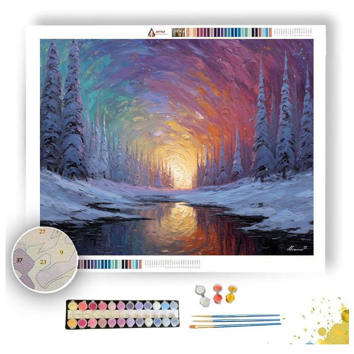 RADIANT VAULT - Paint by Numbers Full Kit